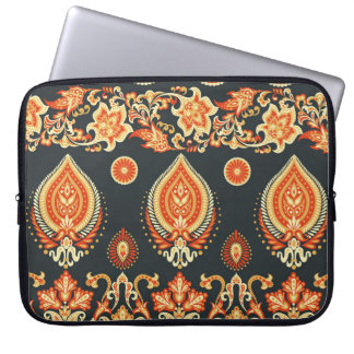 Capa Para Notebook Tecido Étnico Paisley Oriental