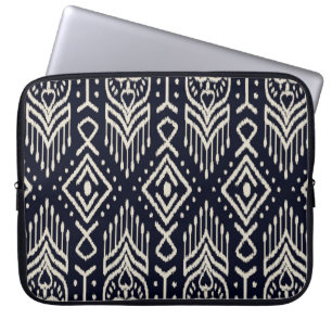 Capa Para Notebook Tecido Ikat bordado: Elegância Étnica.