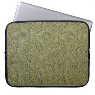 Capa Para Notebook Tecido verde: textura aproximada