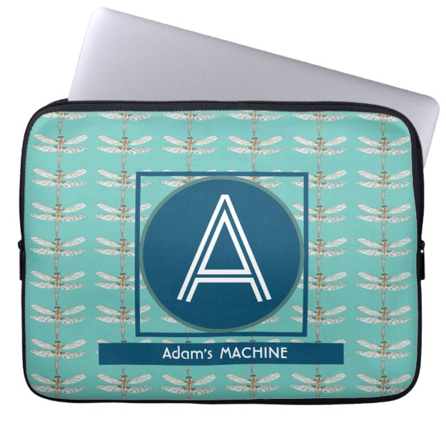 CAPA PARA NOTEBOOK TECLA DE LUZ DE TENDÊNCIA INITAL PERSONALIZADA DRA (Frente)