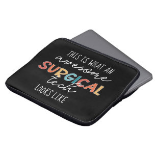 Capa Para Notebook Tecnólogo Cirúrgico Engraçado Presentes de Cirurgi