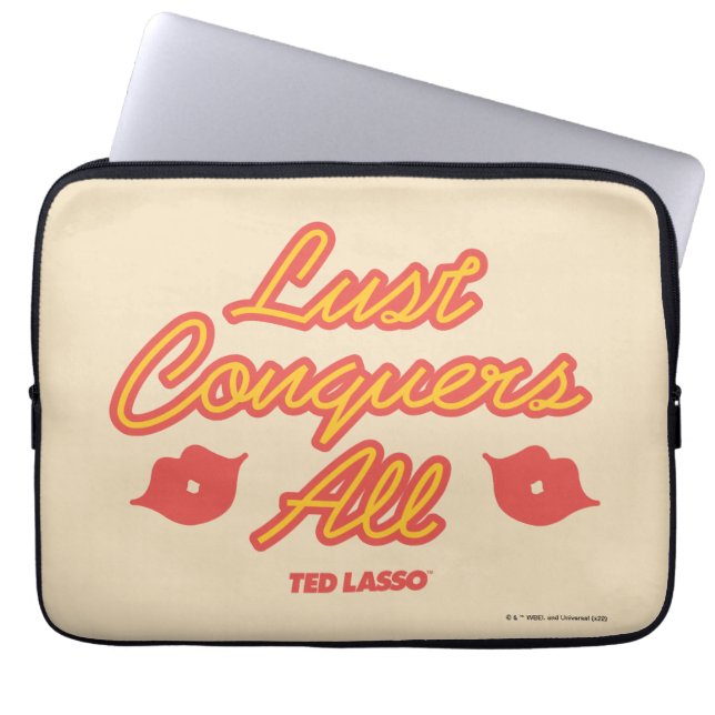 Capa Para Notebook Ted Lasso | Conquistas de luxúria Todos (Frente)