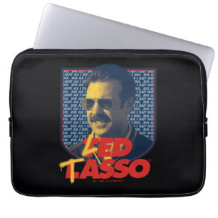 Capa Para Notebook Ted Lasso Crachá de Laço Led