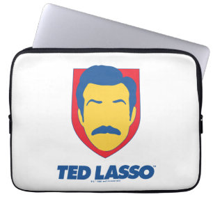 Capa Para Notebook Ted Lasso   Ícone Face