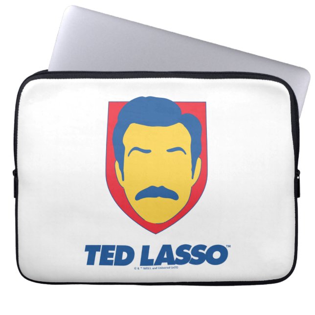 Capa Para Notebook Ted Lasso | Ícone Face (Frente)