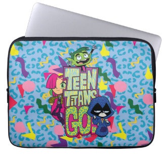 Capa Para Notebook Teen Titans Go! | Logotipo Impresso "Raparigas"