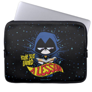 Capa Para Notebook Teen Titans Go!   Raven "Aprendeu Uma Lição"
