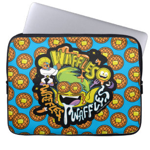 Capa Para Notebook Teen Titans Go!   Waffles de Beast Boy