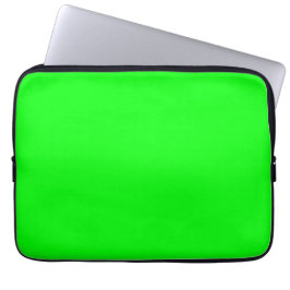 Capa Para Notebook Tela verde néon moderna, brilhante, legal