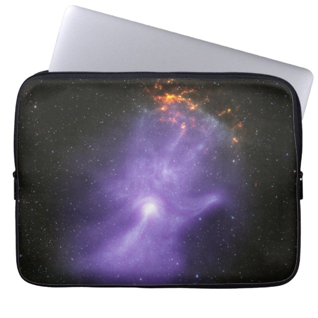 Capa Para Notebook Telescópios de raios X - Mão Cosmica Fantástica (Frente)