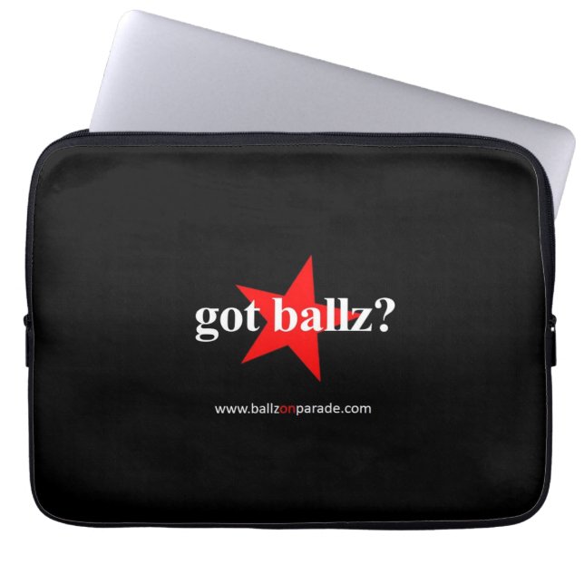 Capa Para Notebook Tem Ballz? Capa de Neoprene laptop (Frente)