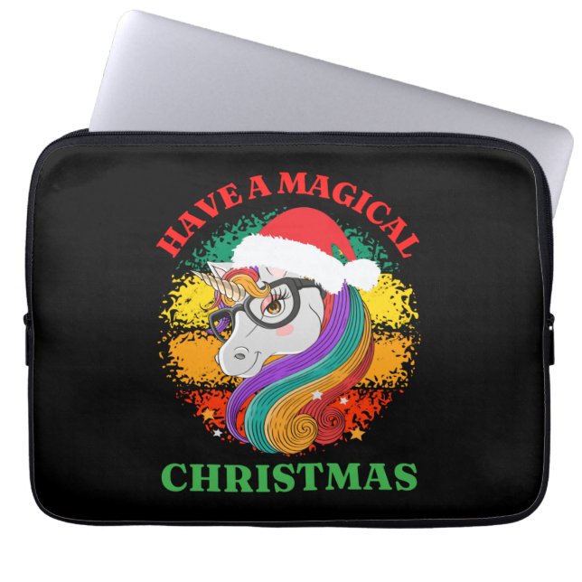 Capa Para Notebook tem um natal mágico (Frente)