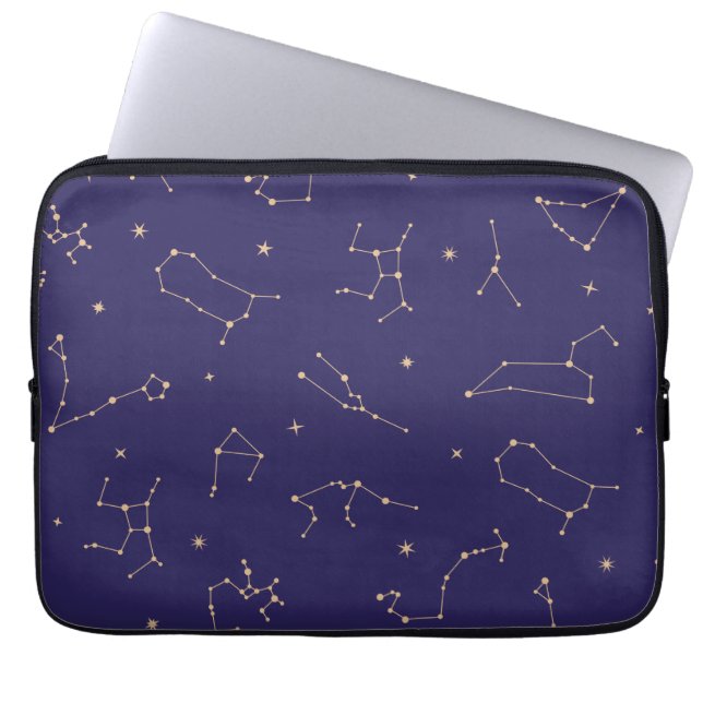 Capa Para Notebook Tema Celestial Dourado de Star Solareclipe (Frente)