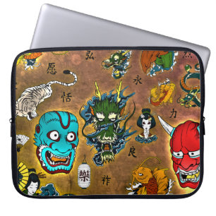 Capa Para Notebook Tema Japonês