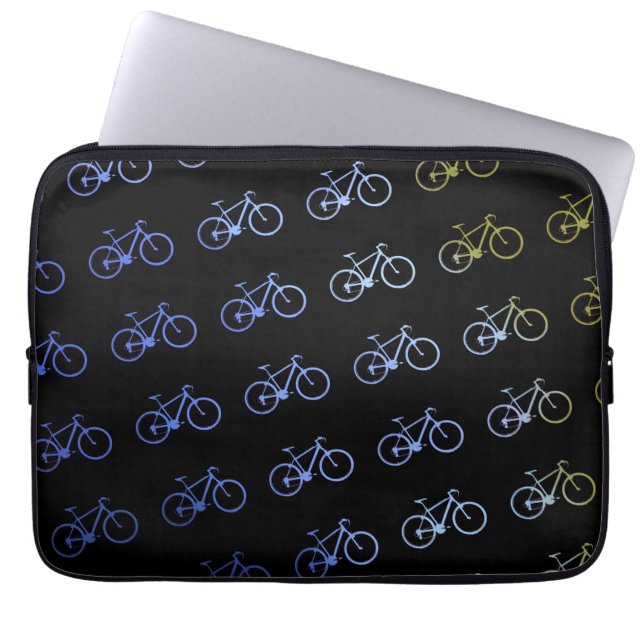 Capa Para Notebook temática de bicicleta (Frente)