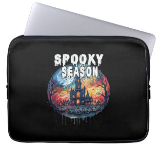 Capa Para Notebook Temporada Assustadora de Halloween