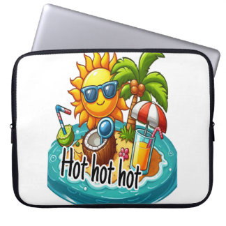 Capa Para Notebook Temporada Muito Quente 