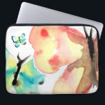 Capa Para Notebook Tendência, borboleta aquarela<br><div class="desc">Enrole seu laptop na delicada beleza de nossa Bolsa de laptop de Whispers da Borboleta - Arte de Aquarela. Originalmente pintada em aquarelas para uma filha carinhosa, esta design apresenta borboletas etéreas, trazendo um toque da elegância da natureza para a sua rotina diária. Cada borboleta nesta bolsa de laptop é...</div>