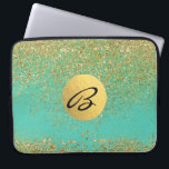 Capa Para Notebook Tendência Dourada de Glitter de Água Gelada em Cas<br><div class="desc">Capa personalizada</div>