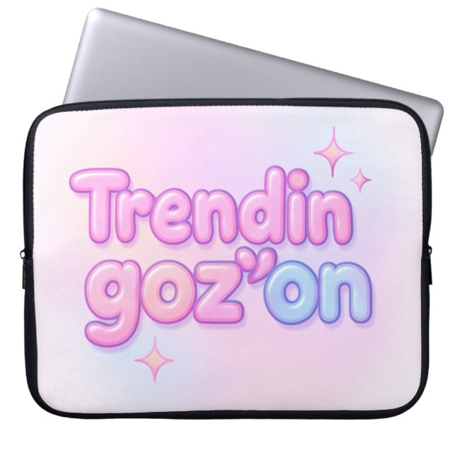 Capa Para Notebook Tendencia Goz’on Pastel Tie Dye  (Frente)