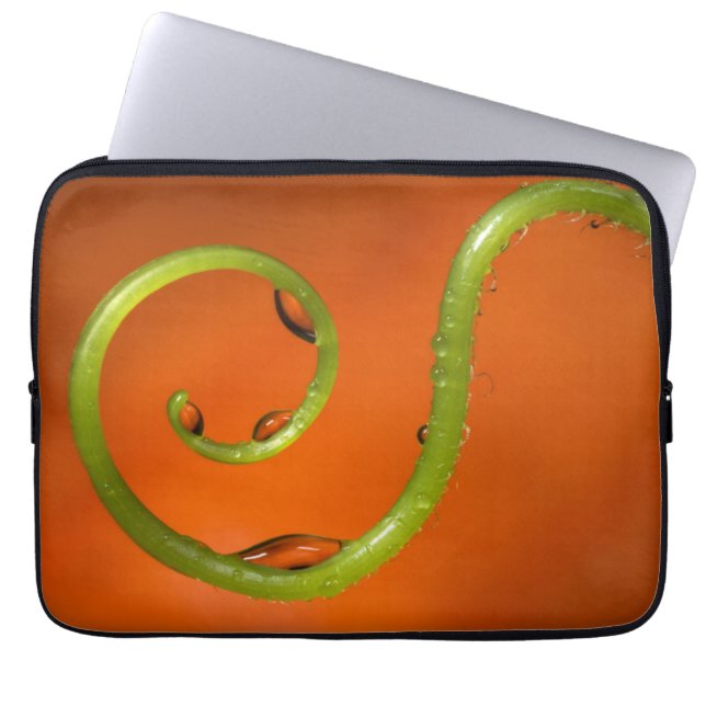 Capa Para Notebook Tendril de videira com água, Califórnia (Frente)
