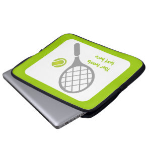 Capa Para Notebook Tênis racket e bola personalizados