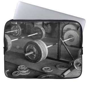 Capa Para Notebook TERAPIA (Barbells) - "Levantamento de peso" Motiva