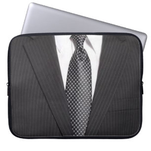 Capa Para Notebook Terno de negócio & bolsa de laptop do laço