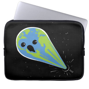 Capa Para Notebook Terra contra o buraco negro