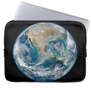 Capa Para Notebook Terra De cheio Mostrando A América Do Norte E O Mé