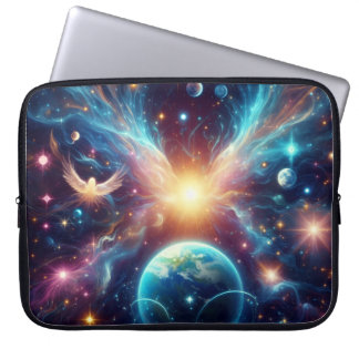 Capa Para Notebook Terra e seus planetas irmãos em uma bolsa de eletr