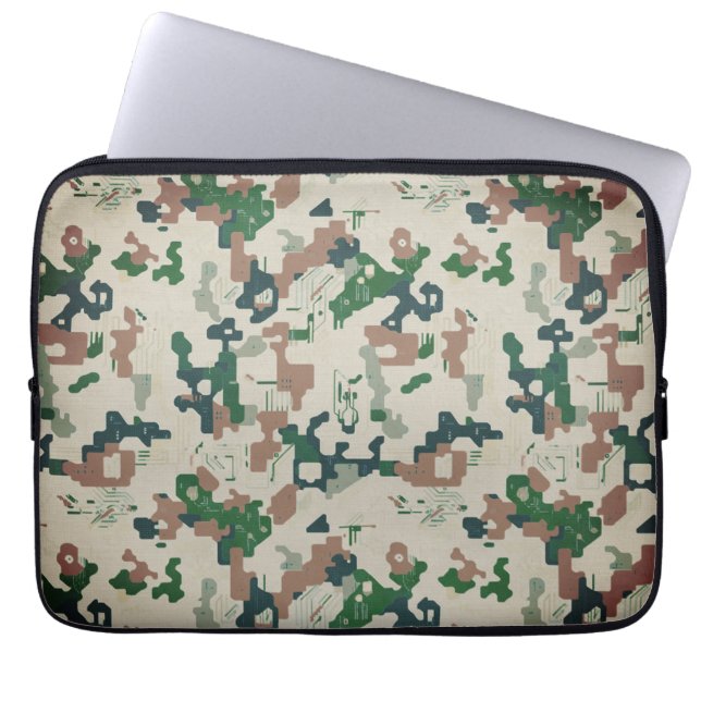 Capa Para Notebook Terra Pixel Floresta  (Frente)