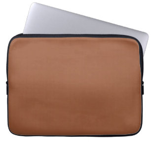 Capa Para Notebook Terracotta - Cor Sólida Laranja Queimada