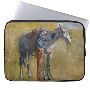 Capa Para Notebook Terras Más Americanas do Velho Oeste Cowboy e Cava