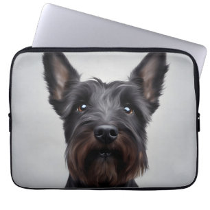 Capa Para Notebook Terrier escocês