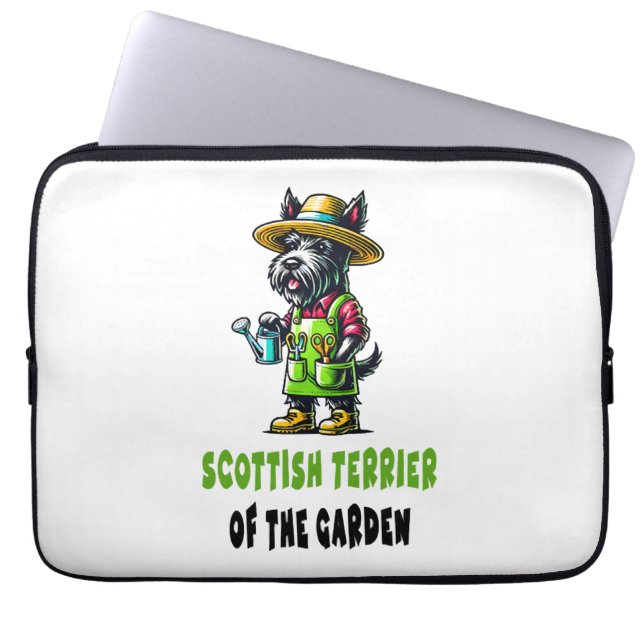 Capa Para Notebook Terrier Gardener escocês (Frente)