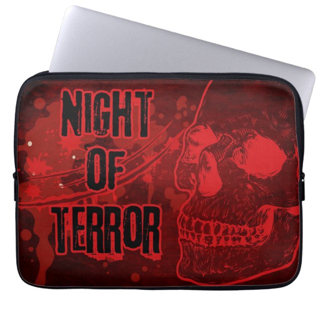 Capa Para Notebook Terror Halloween (Frente)