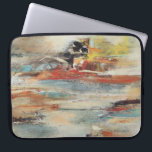 Capa Para Notebook Tesiturno<br><div class="desc">Tesiturno,  por Gabriela Villarreal. As linhas sem som em várias cores são sobrepostas para criar este design único.</div>