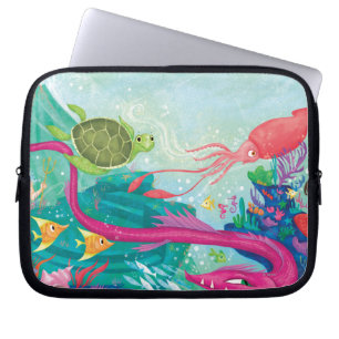 Capa Para Notebook Tesouros escondidos do oceano