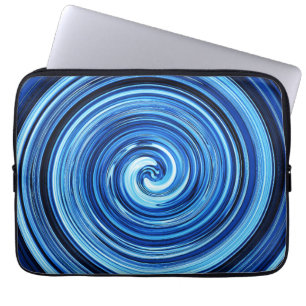 Capa Para Notebook Teste padrão abstrato de roda Twirling da espiral