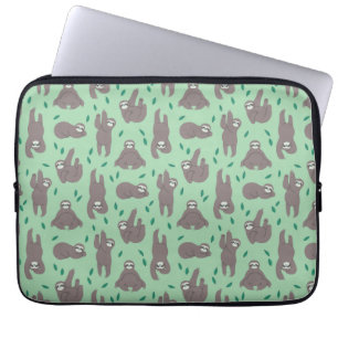 Capa Para Notebook Teste padrão bonito da preguiça