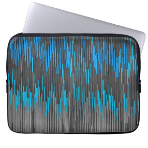 Capa Para Notebook Teste padrão brilhante na moda de Chevron do