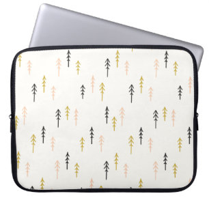 Capa Para Notebook Teste padrão da floresta da árvore de Natal