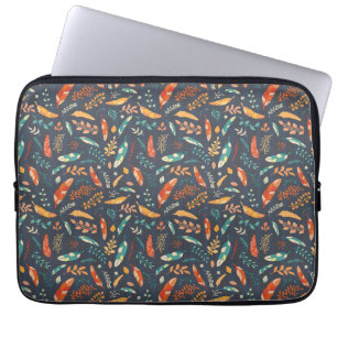 Capa Para Notebook Teste padrão da pena do Hippie de Boho