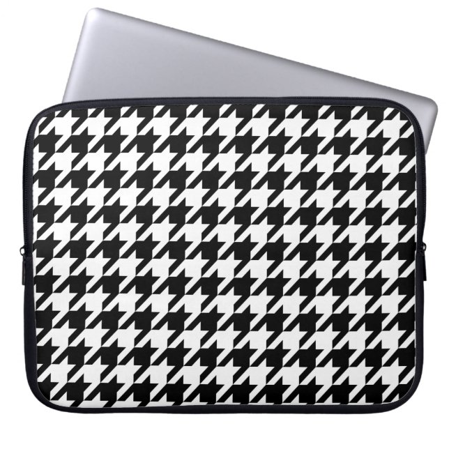 Capa Para Notebook teste padrão da verificação do houndstooth (Frente)