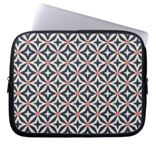 Capa Para Notebook Teste padrão de estrela geométrico