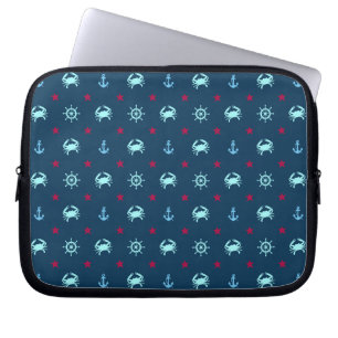 Capa Para Notebook Teste padrão de estrela náutico