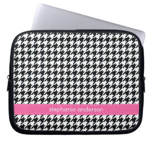 Capa Para Notebook Teste padrão de Houndstooth