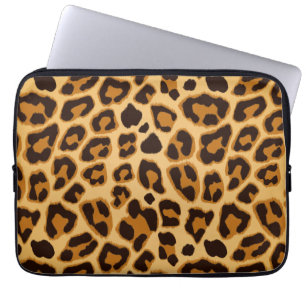 Capa Para Notebook Teste padrão do impressão da pele do leopardo