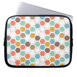 Capa Para Notebook Teste padrão do módulo da colmeia da abelha